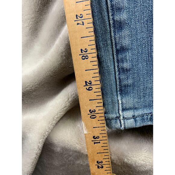 AG Adriano Goldschmied 36X34 MEN THE GRADUATE WELL WORN JEANSLIGHT WASH BLUE - Picture 10 of 11